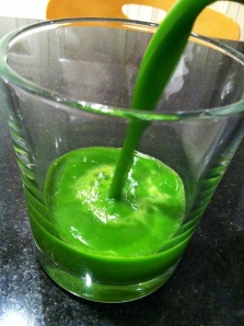 Spinach, Cucumber, Parsley, Celery Lime Juice
